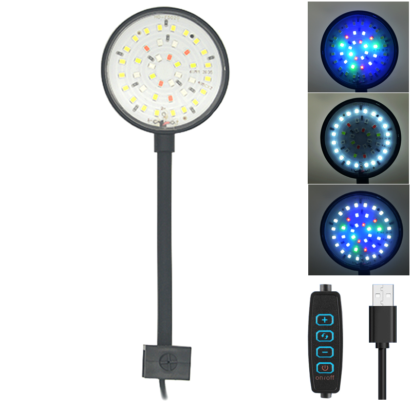 Aquarium Fish Light Lamp - USB Aquarium LED Lamp Fish Tank