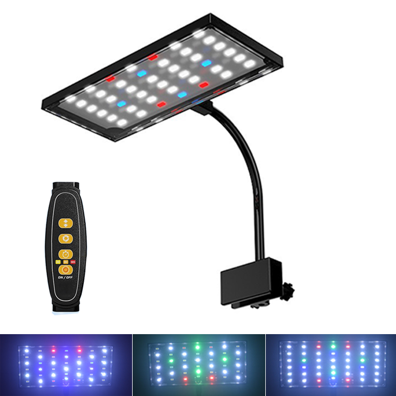 Aquarium Fish Light Lamp - USB Aquarium LED Light Full Spectrum
