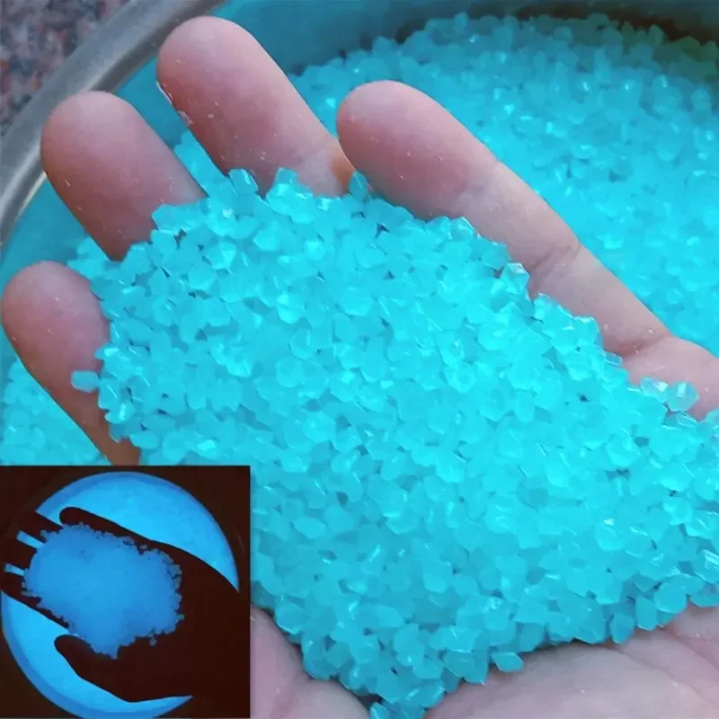 Aquarium Fish Fishing - 1000pcs 3-5mm Luminous Sand Glow in