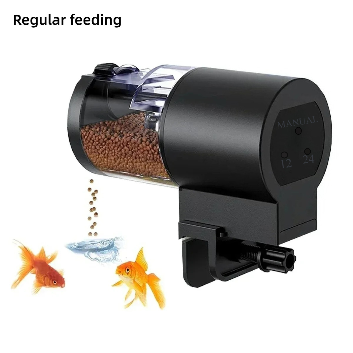 Automatic Fish Feeder 100ML Ca - Aquarium Fish Auto Feeder recension och pris