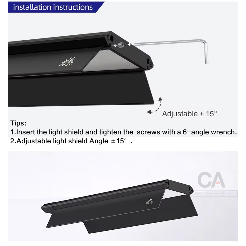 WEEK AQUA Aquarium Lamp Access - Aquarium Fish Light Lamp recension och pris