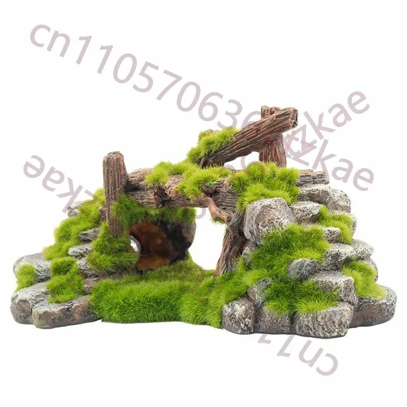 Creative Fish Tank Resin Ornam - Aquarium Fish Bridge recension och pris