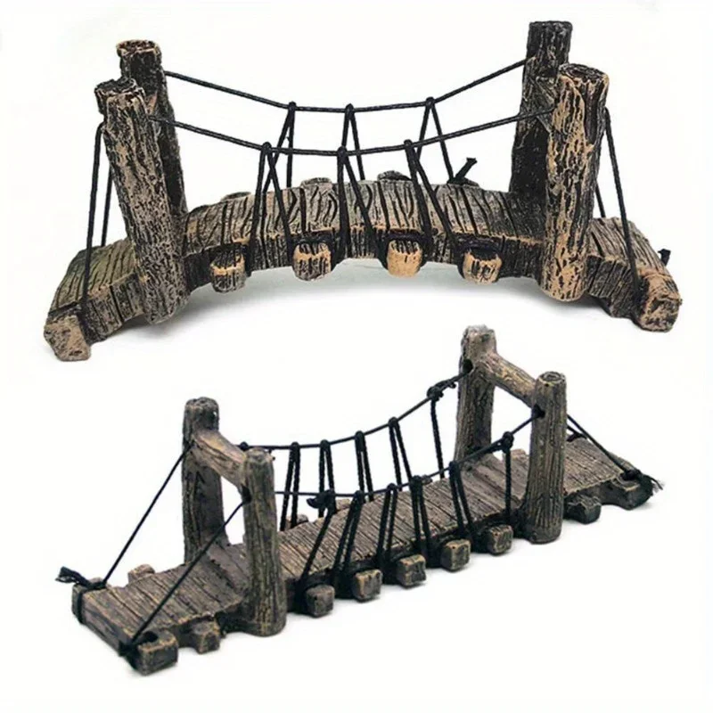 1Pc Aquarium Ornament Decorati - Aquarium Fish Bridge recension och pris