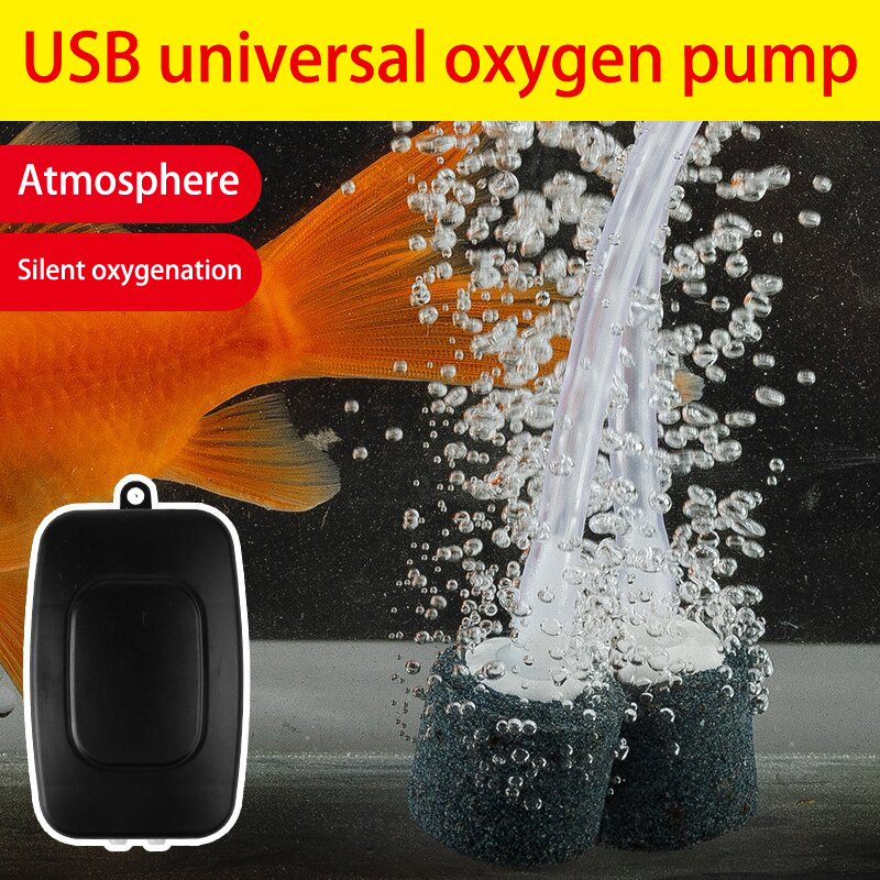Mini Aquarium Air Pump Kit Oxy - Aquarium Fish Fishing recension och pris