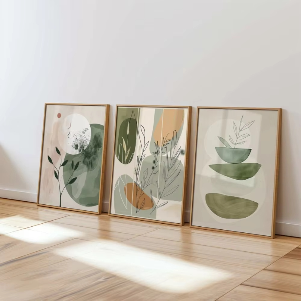 3pcs Flower Plant Art Canvas P - Live Plant Fertilizer recension och pris