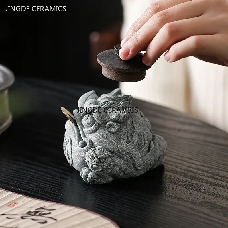 Creative Sandstone Fengshui Go - Aquarium Fish Fishing recension och pris