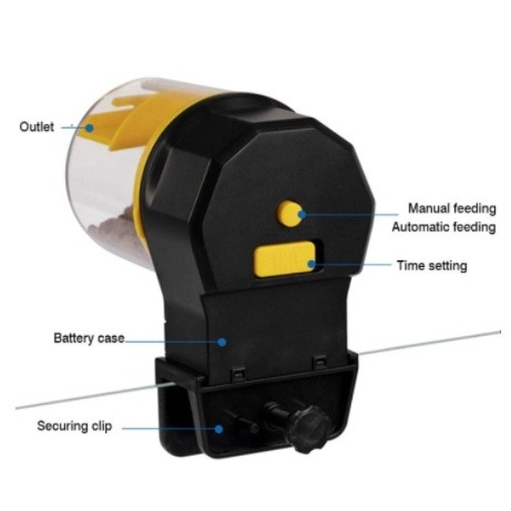 Automatic fish tank feeder int - Aquarium Fish Auto Feeder recension och pris
