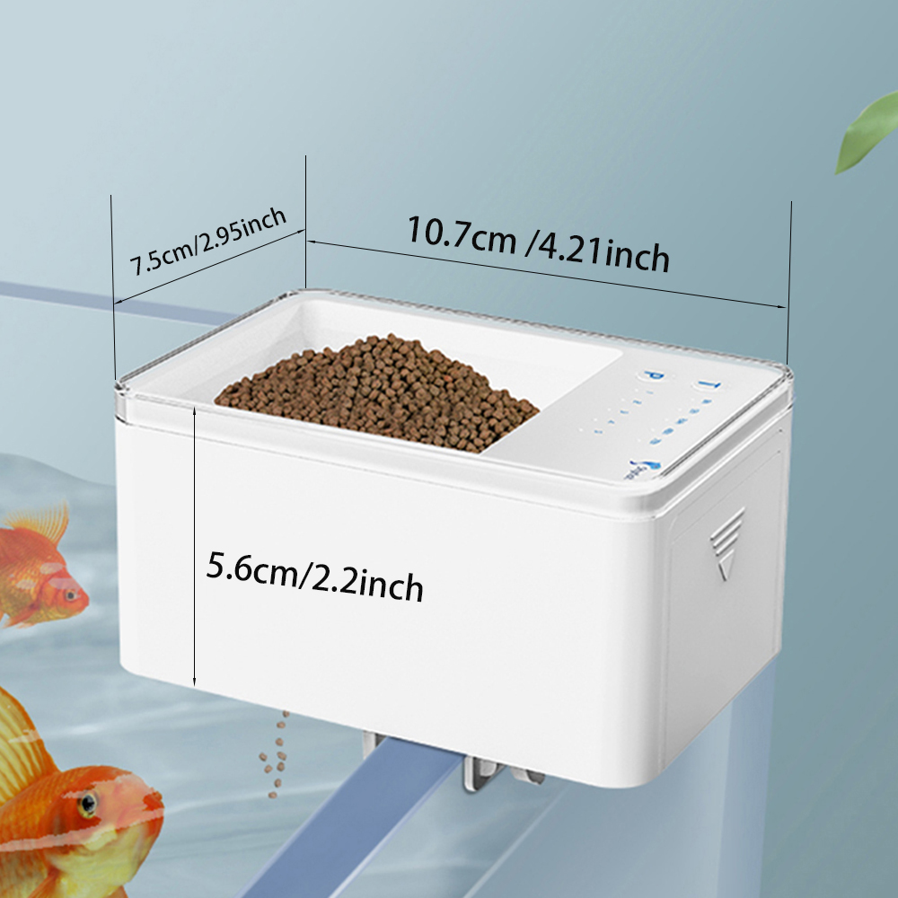 100ML Large Capacity Fish Feed - Aquarium Fish Auto Feeder recension och pris