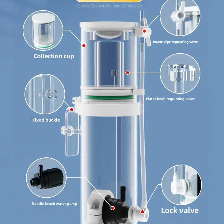 110V-240V New Mini Aquarium Pr - Protein Skimmer Reef recension och pris