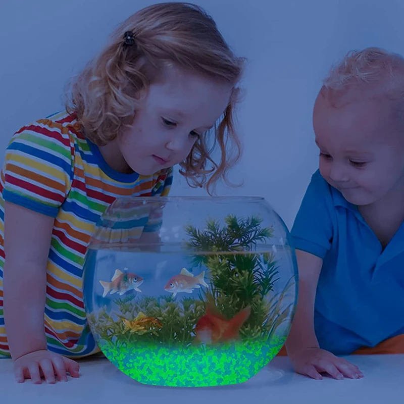 1000pcs 3-5mm Luminous Sand Gl - Aquarium Fish Fishing recension och pris
