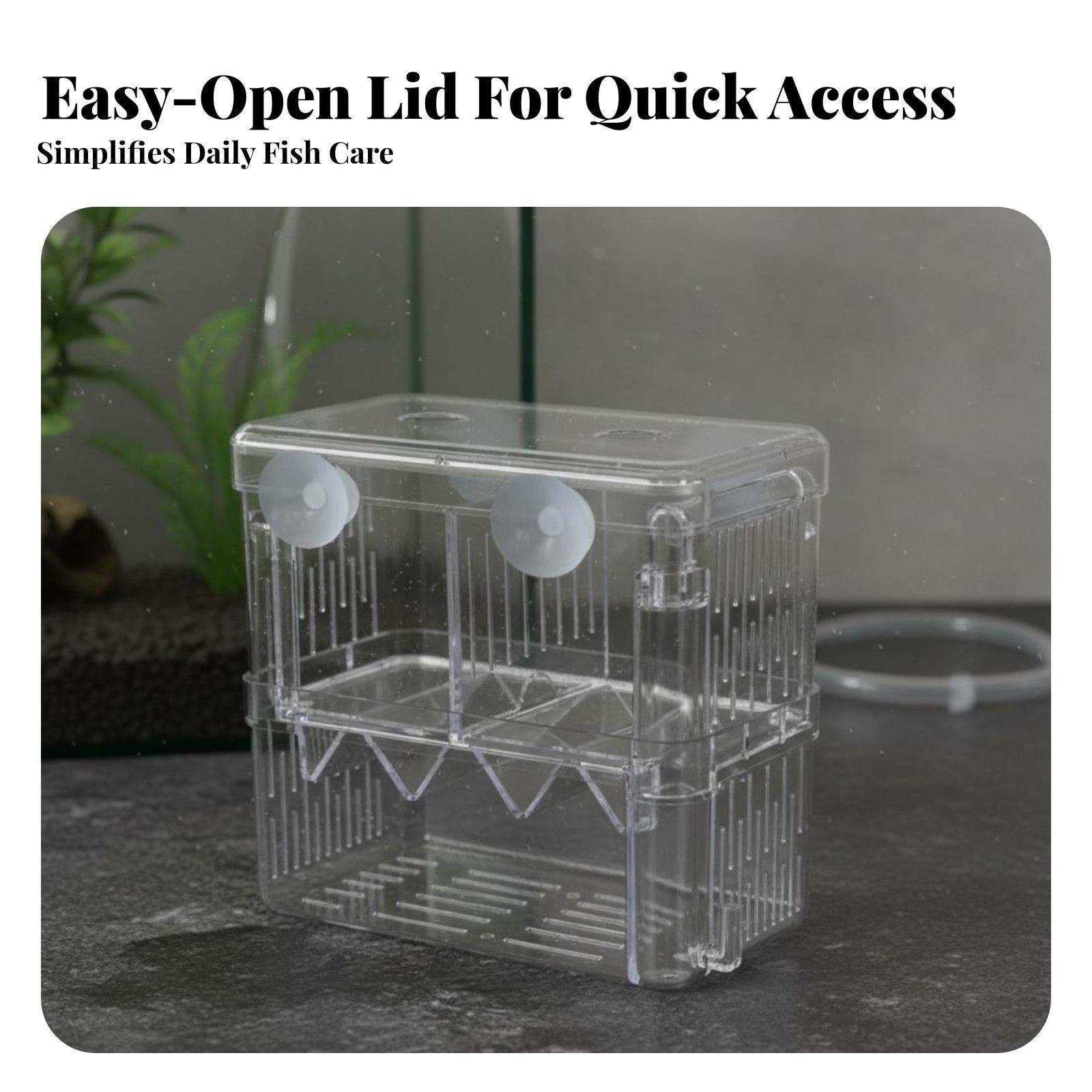 Double Layer Aquarium Breeding - Aquarium Fish Tank recension och pris