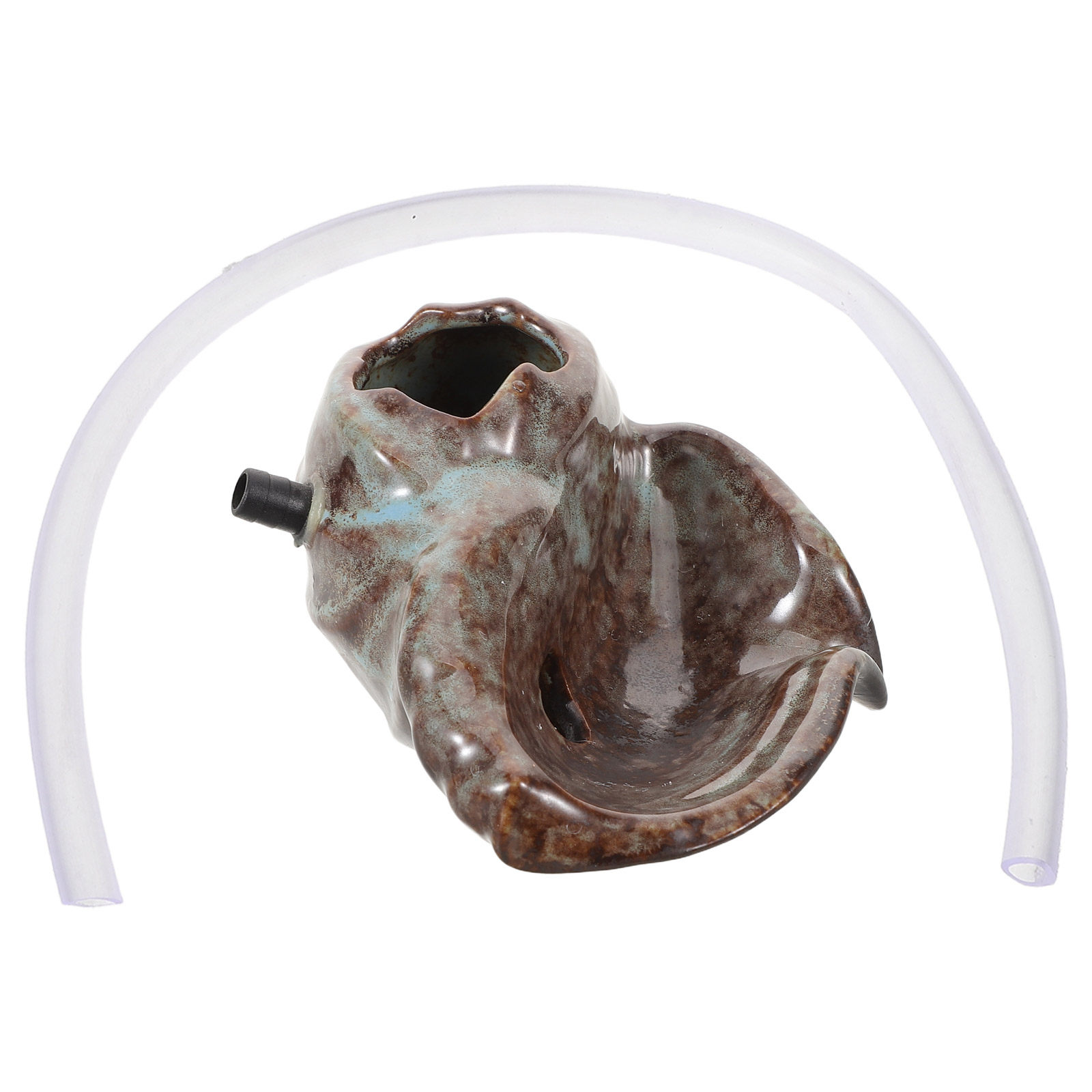 Ceramic Jar Fountain Waterfall - Aquarium Fish Tank recension och pris