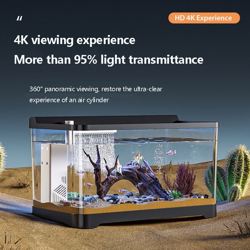 ABS Mini Fish Tank Betta Aquar - Aquarium Goldfish recension och pris