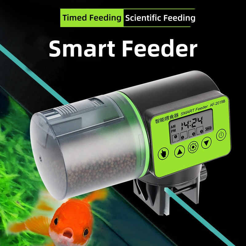 Fish Tank Automatic Feeder Tim - Aquarium Fish Auto Feeder recension och pris