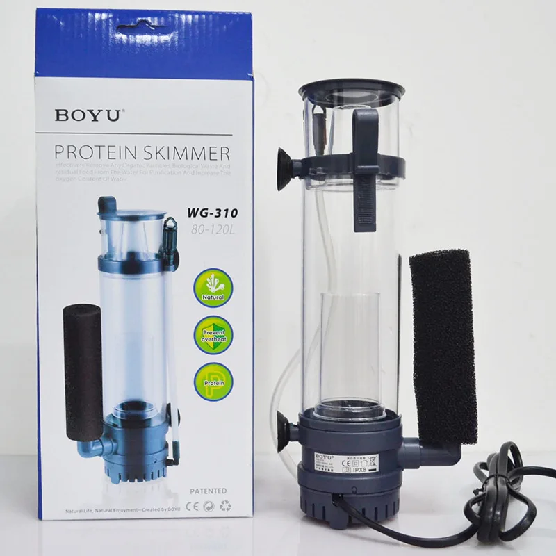 6W/8W BOYU Protein Skimmer Fil - Protein Skimmer Reef recension och pris