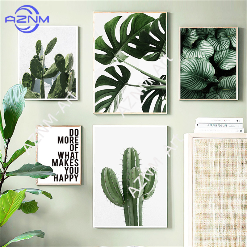 Green Plant Painting Monstera  - Live Plant Fertilizer recension och pris