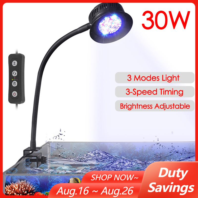 30W Aquarium Fish Tank Sea Wat - Aquarium Fish Light Lamp recension och pris