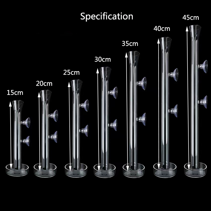Glass Aquarium Feeder Tube Dis - Aquarium Fish Auto Feeder recension och pris