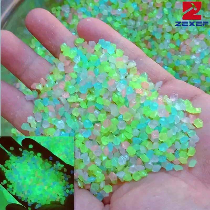 1000pcs 3-5mm Luminous Sand Gl - Aquarium Fish Fishing recension och pris