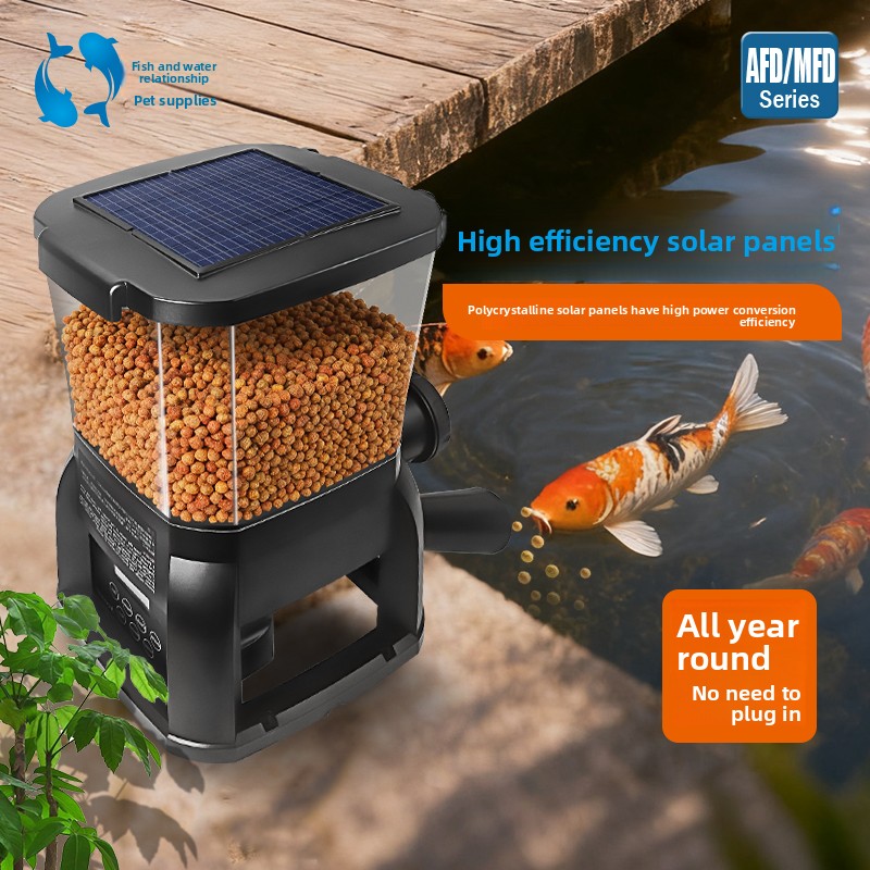 jebao solar koi pond outdoor f - Aquarium Fish Auto Feeder recension och pris
