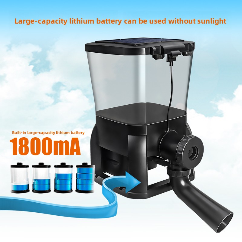 jebao solar koi pond outdoor f - Aquarium Fish Auto Feeder recension och pris