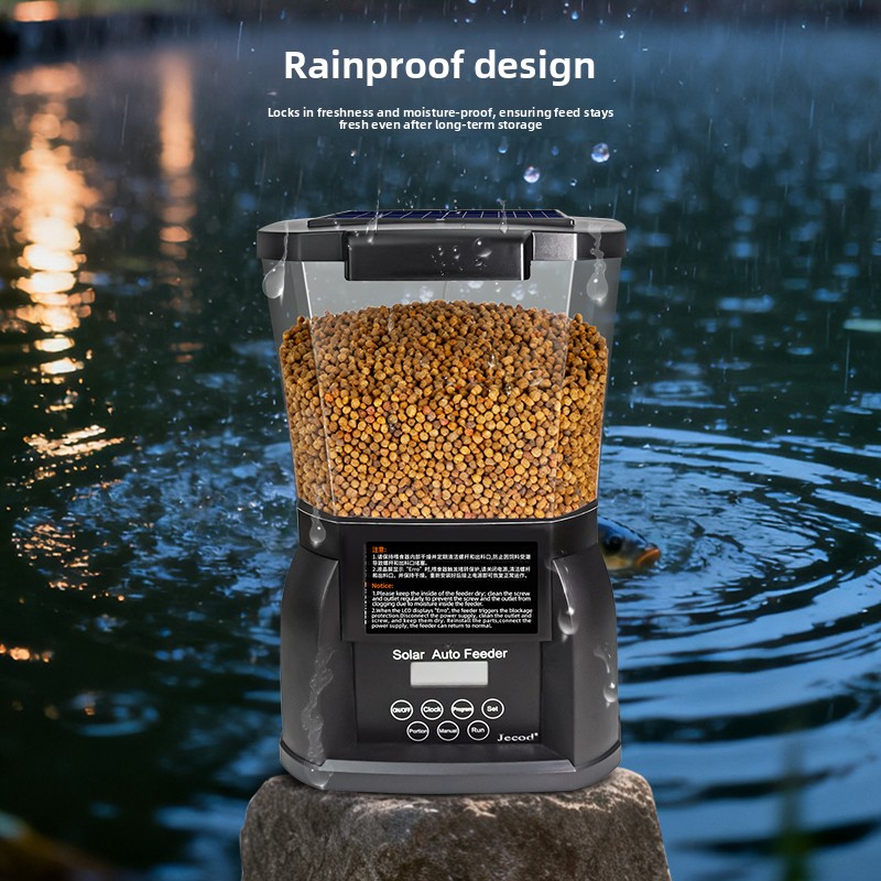 jebao solar koi pond outdoor f - Aquarium Fish Auto Feeder recension och pris