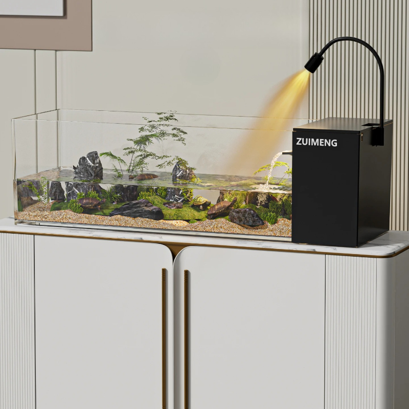 ‌Turtle Aquarium Tank - Fish & - Aquarium Goldfish recension och pris