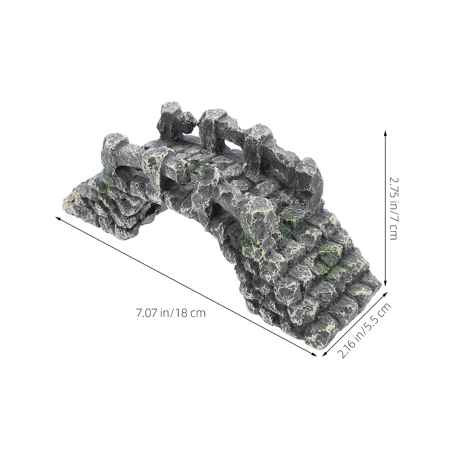 Miniature Resin Arch Bridge fo - Aquarium Fish Bridge recension och pris
