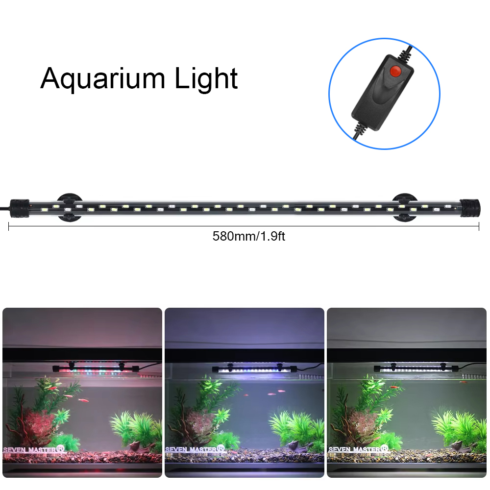 58CM  Aquarium Light LED Plant - Aquarium Fish Light Lamp recension och pris