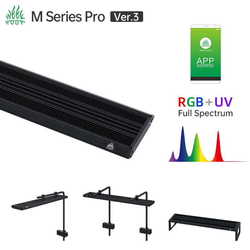 Week Aqua M Series RGB UV LED  - Aquarium Fish Light Lamp recension och pris