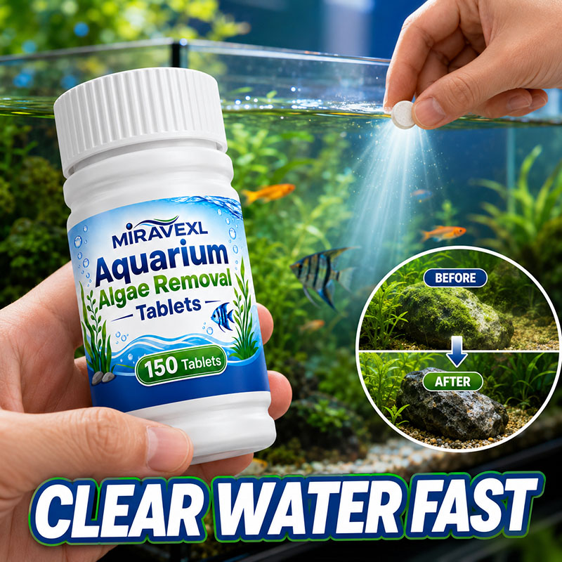 MIRAVEXL 150 Aquarium Algae Re - Aquarium Fish Freshwater recension och pris