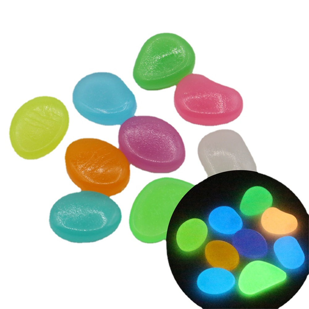50pcs Luminous Stone Fluoresce - Aquarium Fish Fishing recension och pris