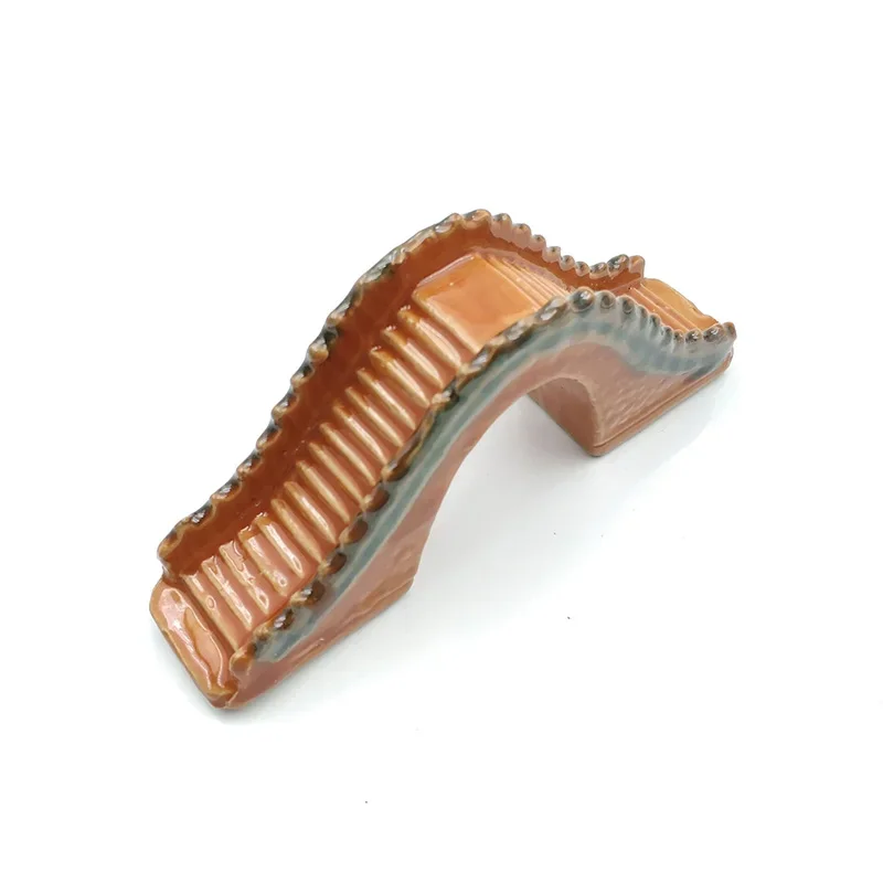 Resin Ceramic Jade Bridge Fish - Aquarium Fish Bridge recension och pris