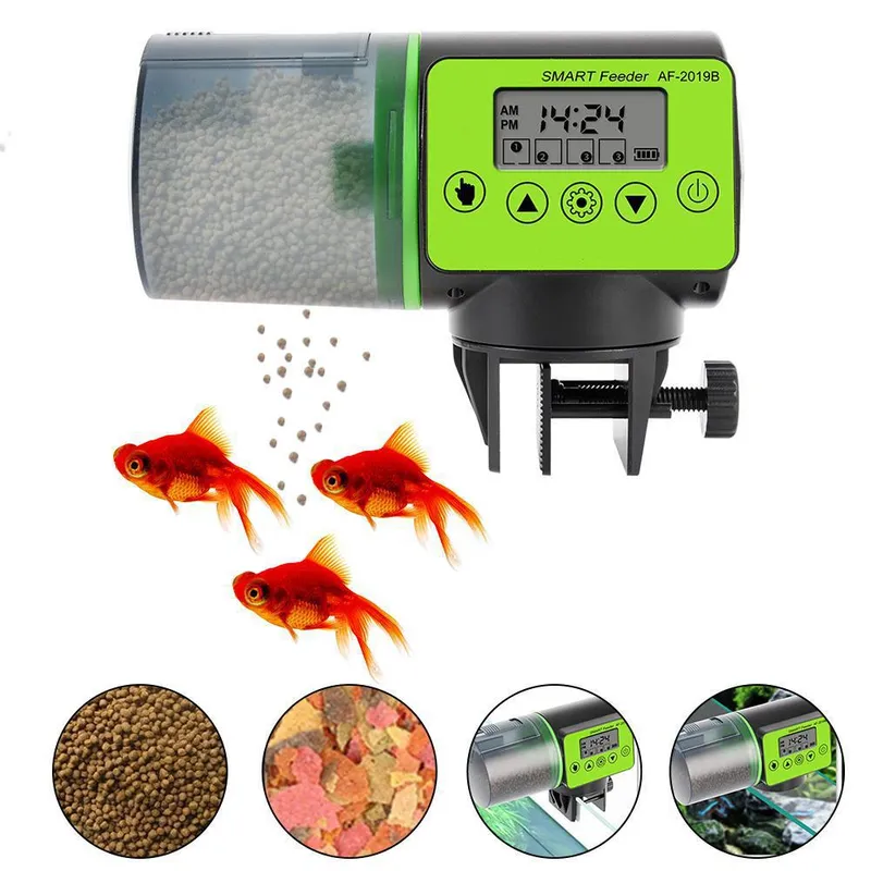for Fish Tank Automatic Feeder - Aquarium Fish Auto Feeder recension och pris