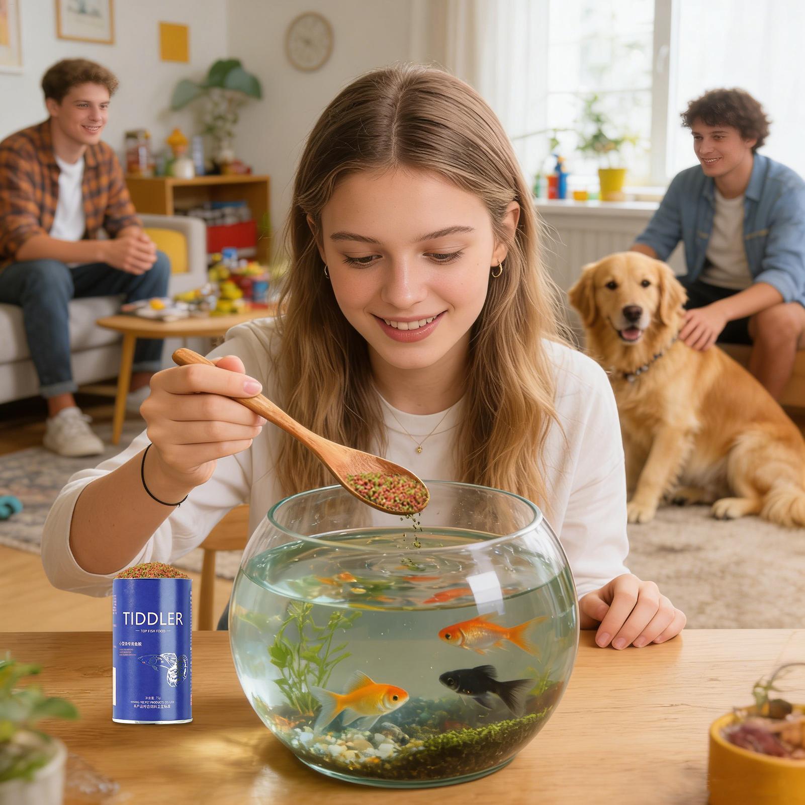 Fish Food Aquarium Feed Small  - Aquarium Fish Freshwater recension och pris