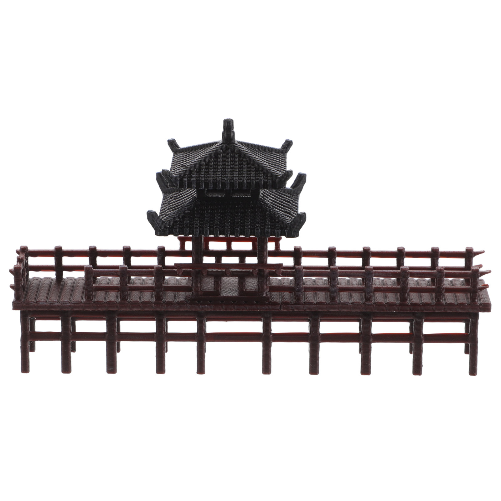 Miniature Garden Pavilion Brid - Aquarium Fish Bridge recension och pris