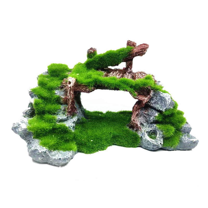 1PC Resin Rockery Bridge Aquar - Aquarium Fish Bridge recension och pris