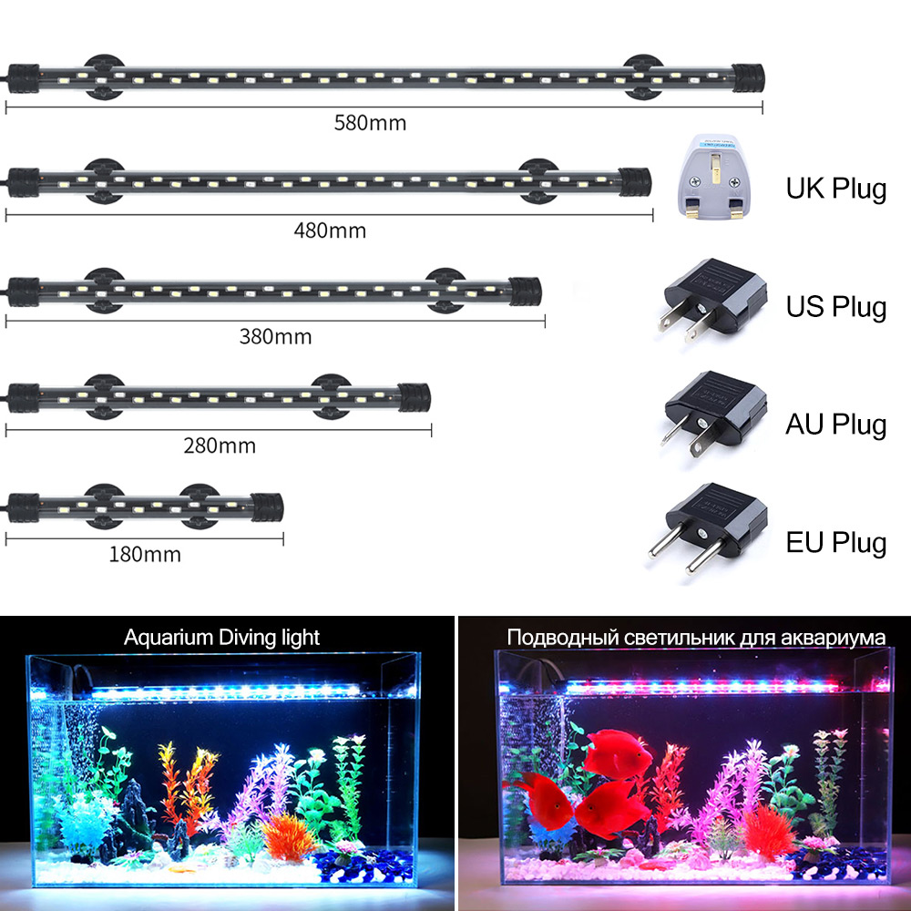 90-260V Aquarium Light LED Wat - Aquarium Fish Light Lamp recension och pris