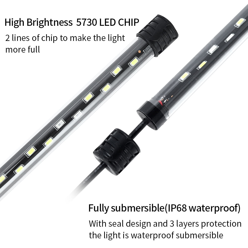 90-260V Aquarium Light LED Wat - Aquarium Fish Light Lamp recension och pris