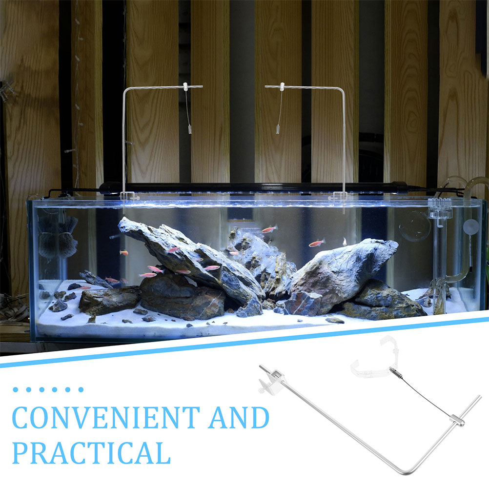 2pcs Aquarium Light Holder Wit - Aquarium Fish Light Lamp recension och pris
