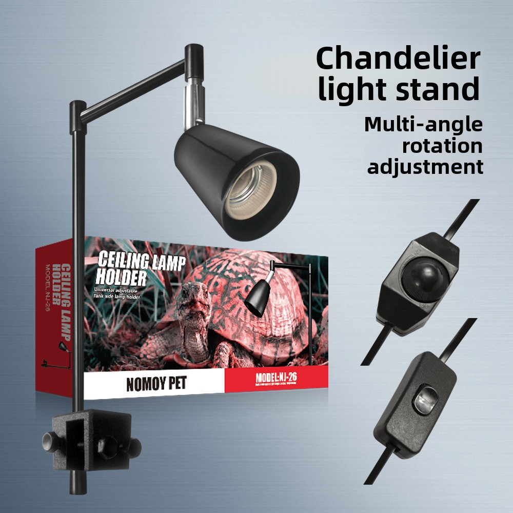 NOMOY Reptile Lamp Stand with  - Aquarium Fish Light Lamp recension och pris