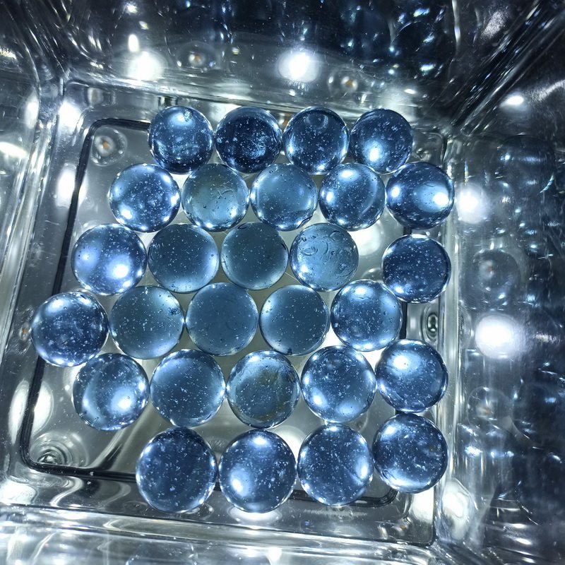 Glass Marble 14/16/17mm Colore - Aquarium Fish Fishing recension och pris