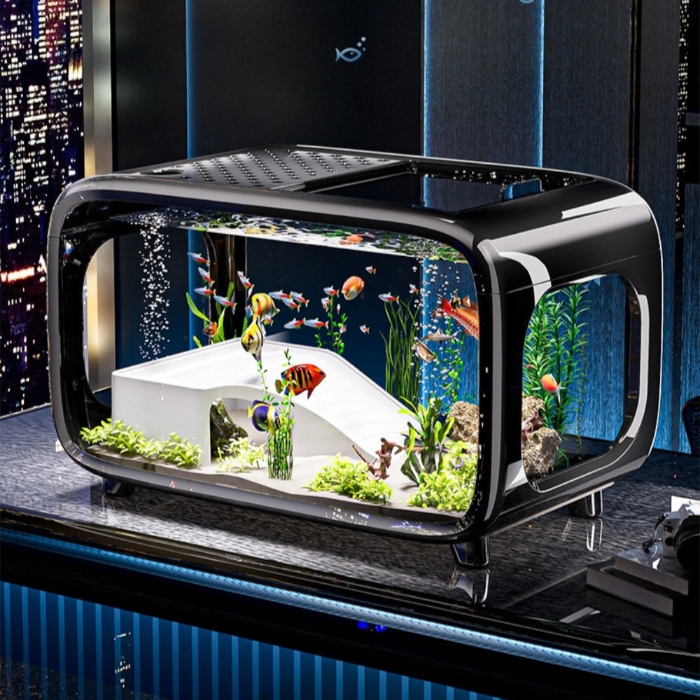 Transparent Luxury Fish Tank D - Aquarium Goldfish recension och pris