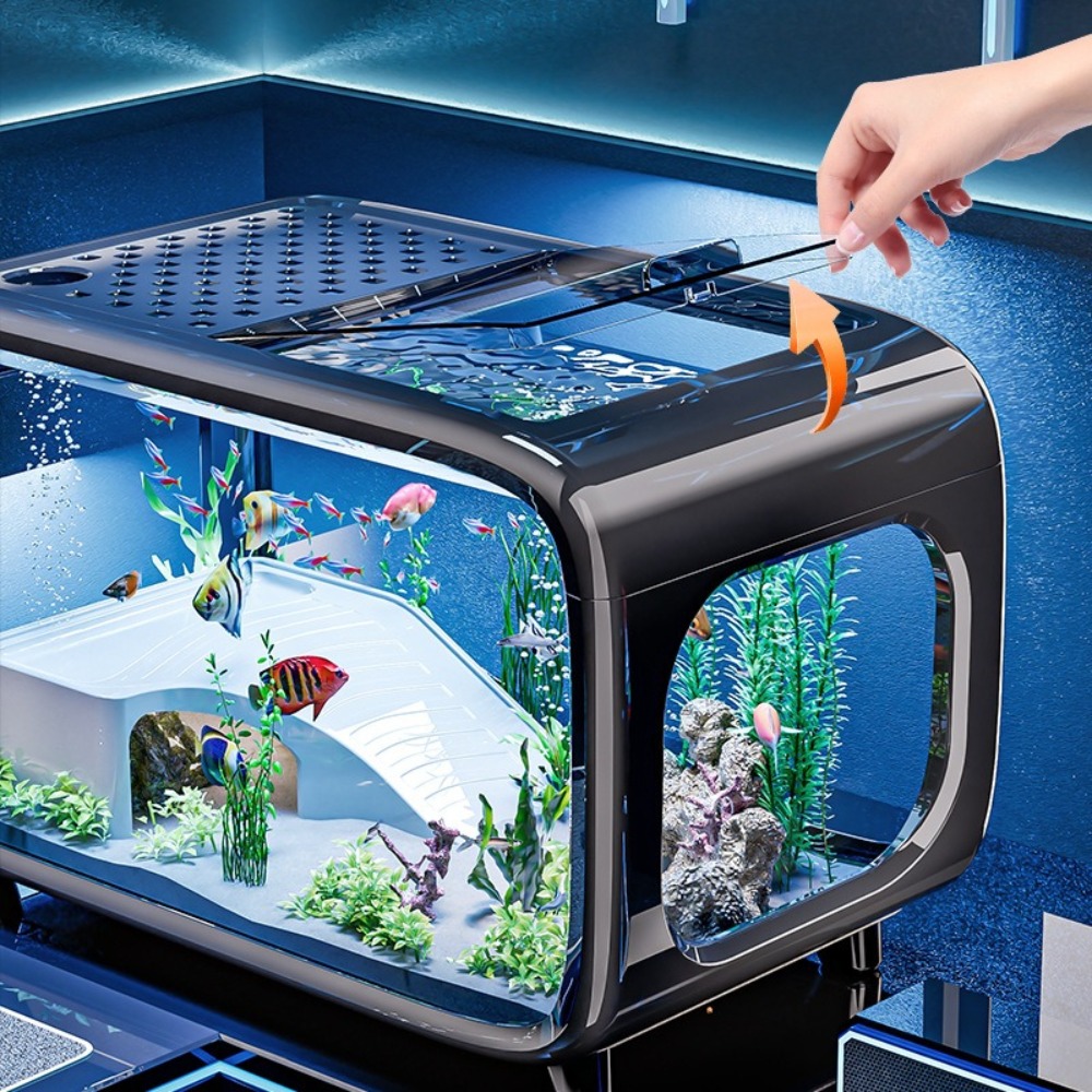 Transparent Luxury Fish Tank D - Aquarium Goldfish recension och pris