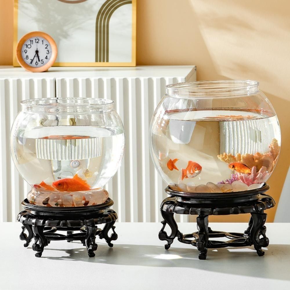 New Transparent Fish Tank Roun - Aquarium Goldfish recension och pris
