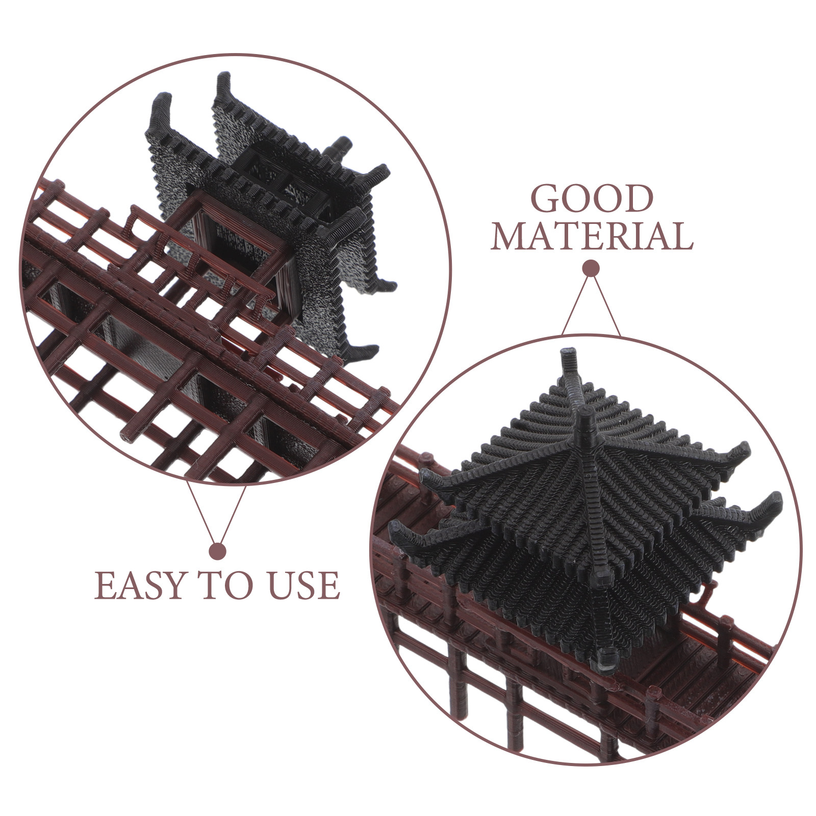 Mini Chinese Pavilion Bridge S - Aquarium Fish Bridge recension och pris