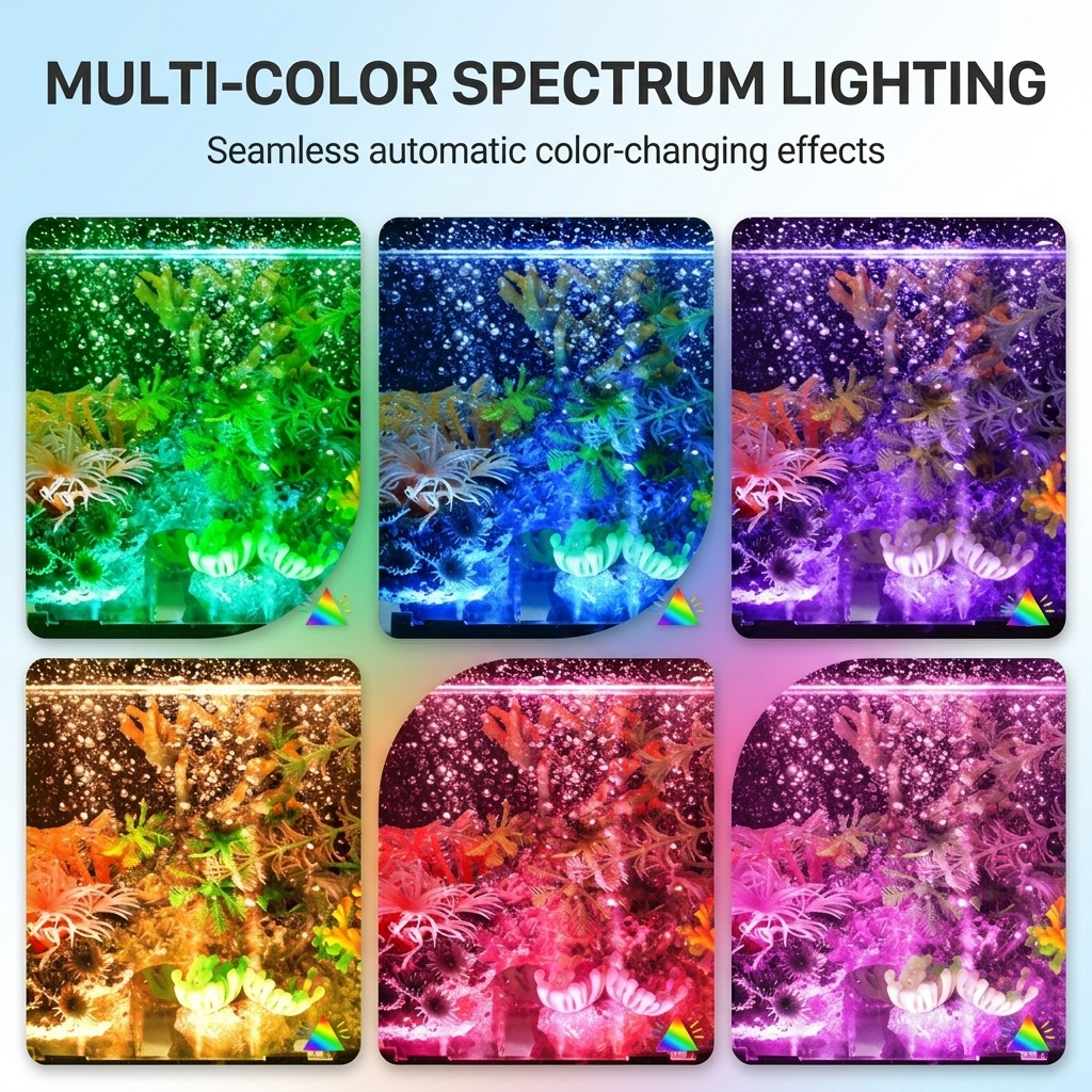 USB LED Aquarium Air Bubble Li - Aquarium Fish Light Lamp recension och pris