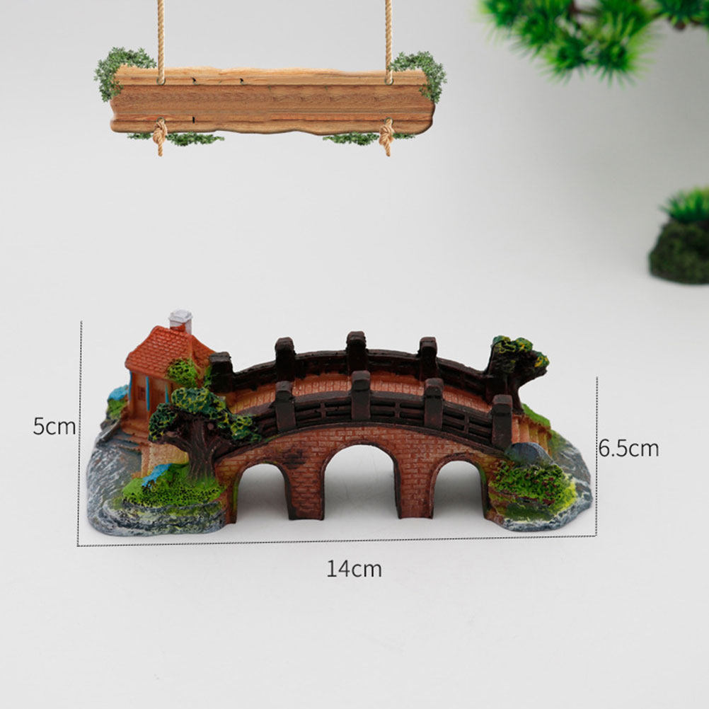3-Hole Aquarium Bridge Pavilio - Aquarium Fish Bridge recension och pris