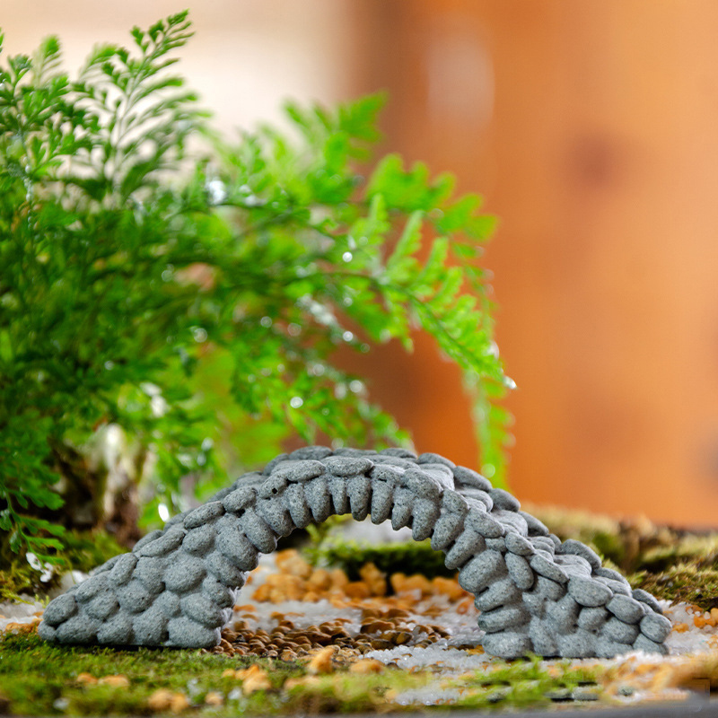Resin Small Bridge Aquarium Or - Aquarium Fish Bridge recension och pris